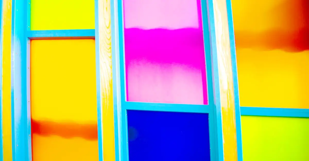 Schilderij van glas: moderne kunst aan de muur